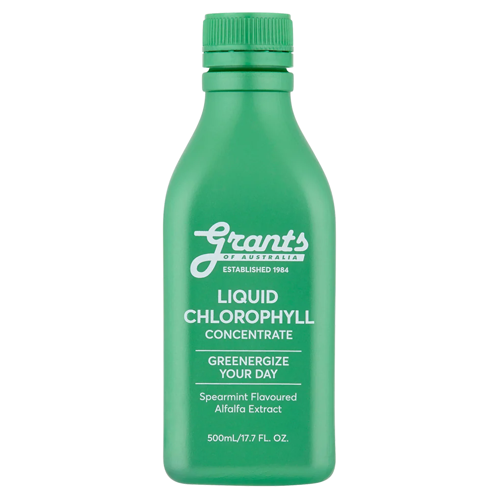 Liquid Chlorophyll Concentrate (Spearmint Flavoured Alfalfa Extract) 500ml