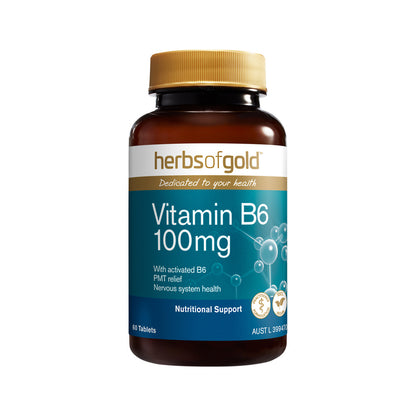 Vitamin B6 - 100mg - 60t