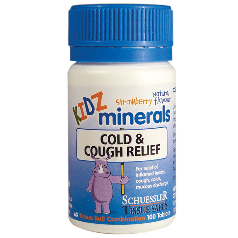 Cold & Cough Relief - Kidz Minerals - Tissue Salts