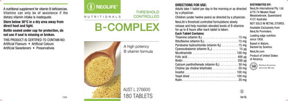 Vitamin B-Complex Threshold Controlled