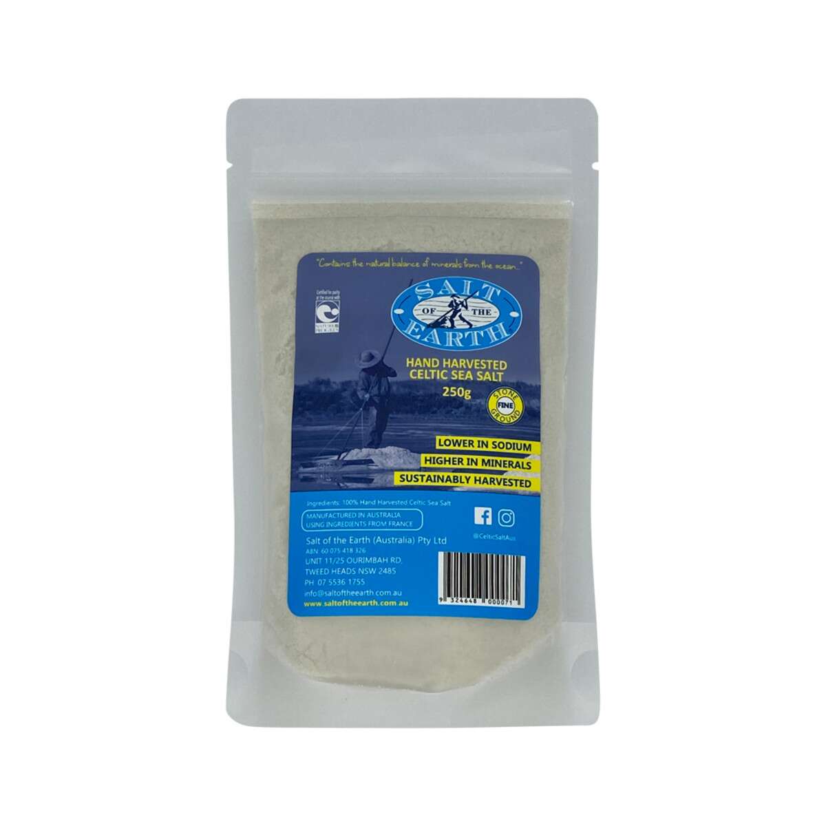 Celtic Sea salt - Fine - 250gm